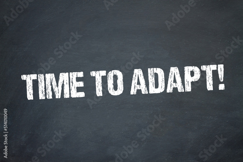Time to Adapt!