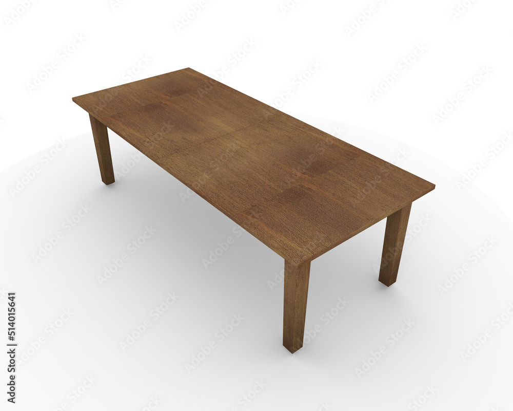 wooden table isolated on white background wooden table isolated on white background