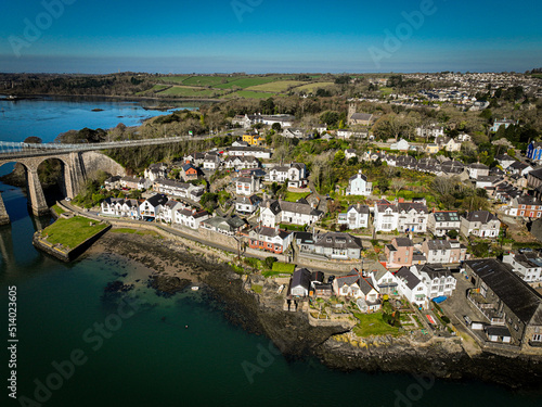 Menai Bridge Aerial Shot