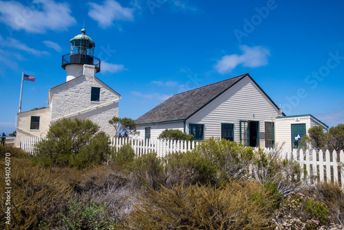 San Diego, California,  looking at at the Point Loma Lighthouse