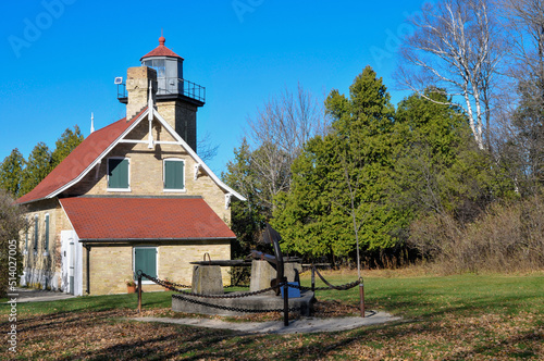 Eagle Bluff Lighthouse, Peninsula State Park, Fish Creek, WI photo