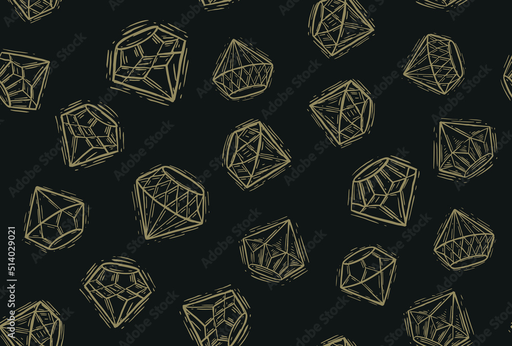 Crystal Hand drawn illustrations, vector.
Crystal Hand drawn illustrations, vector.