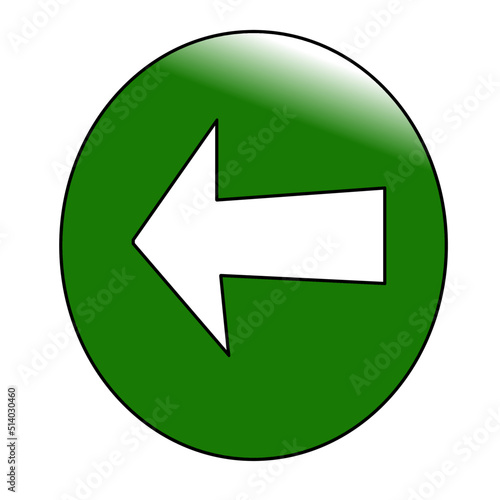 Free Download left symbol sign vector illustration - GFXLoad