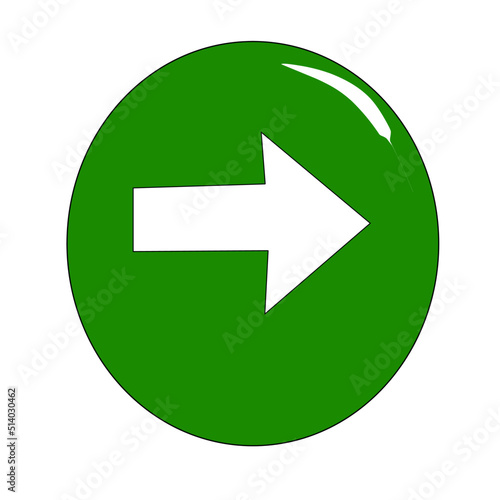 Free Download vector illustration of signs to the right - GFXLoad