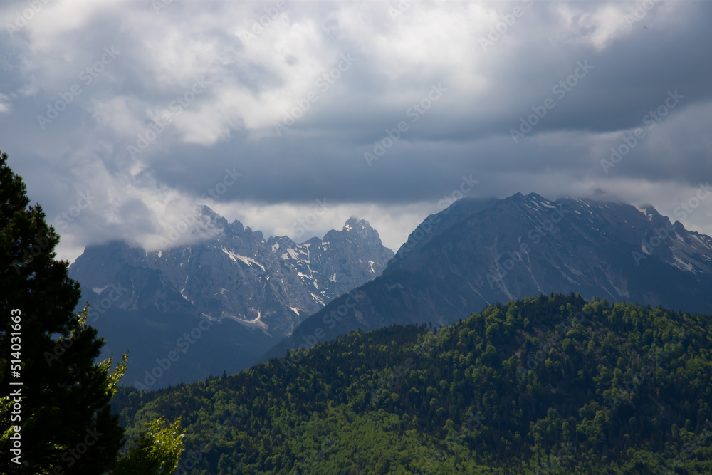 The austrian alps