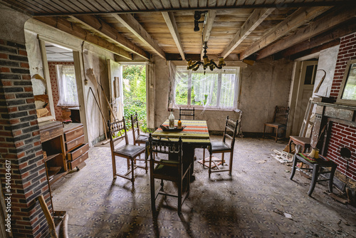 Urbex, Old abandoned house somewhere in Belgium. © Sonny