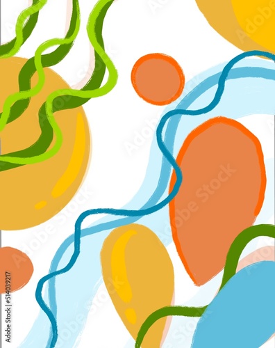 illustration background pattern bright colors - wallpaper 