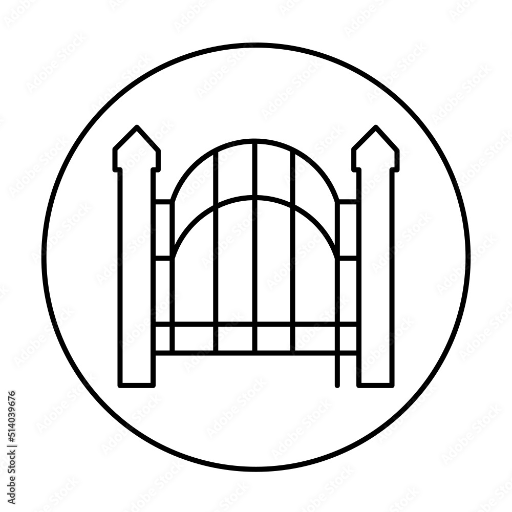 iron fence iron fence