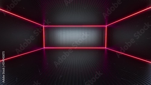 Saber with  background lines 