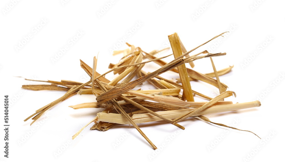 Pile straw isolated on white background Pile straw isolated on white background