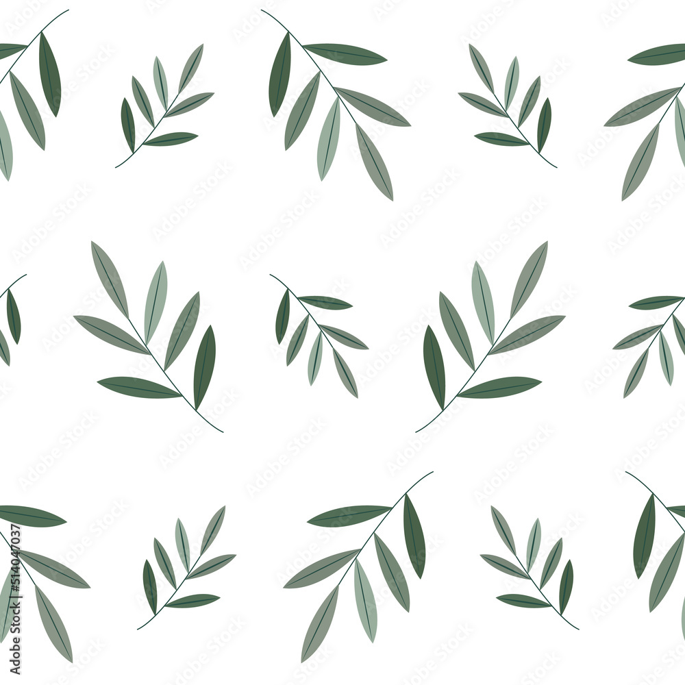 delicate pattern in the form of branches and leaves. wallpaper or background delicate pattern in the form of branches and leaves. wallpaper or background