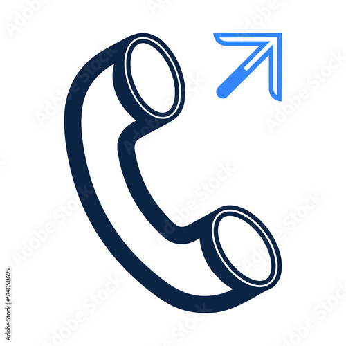 Call and Call forwarded icon