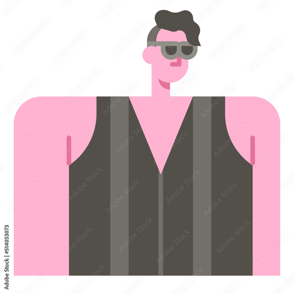 man avatar flat icon man avatar flat icon