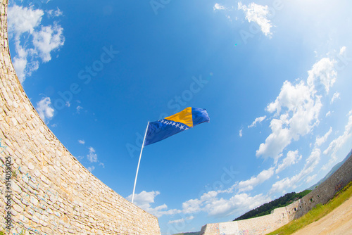 Sarajevo Castle and city view photo