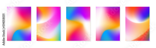 Abstract vector background colorful ambient style for party poster, presentation, social media, posting, flyer. Illustration 10 eps © Vladimir Ivankin