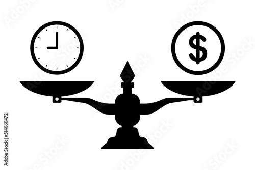 時間とお金の天秤