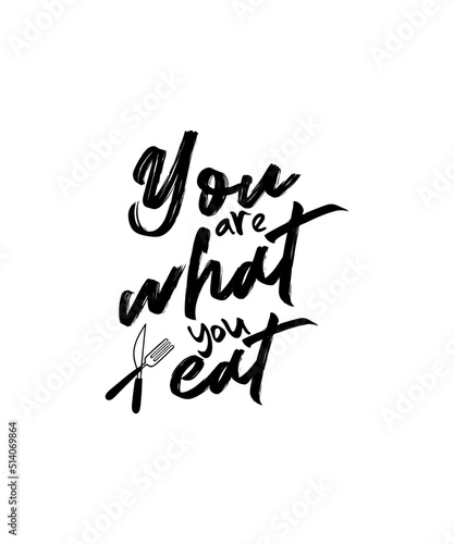 You only live once lick the bowl kitchen quote for wall decoration poster design.