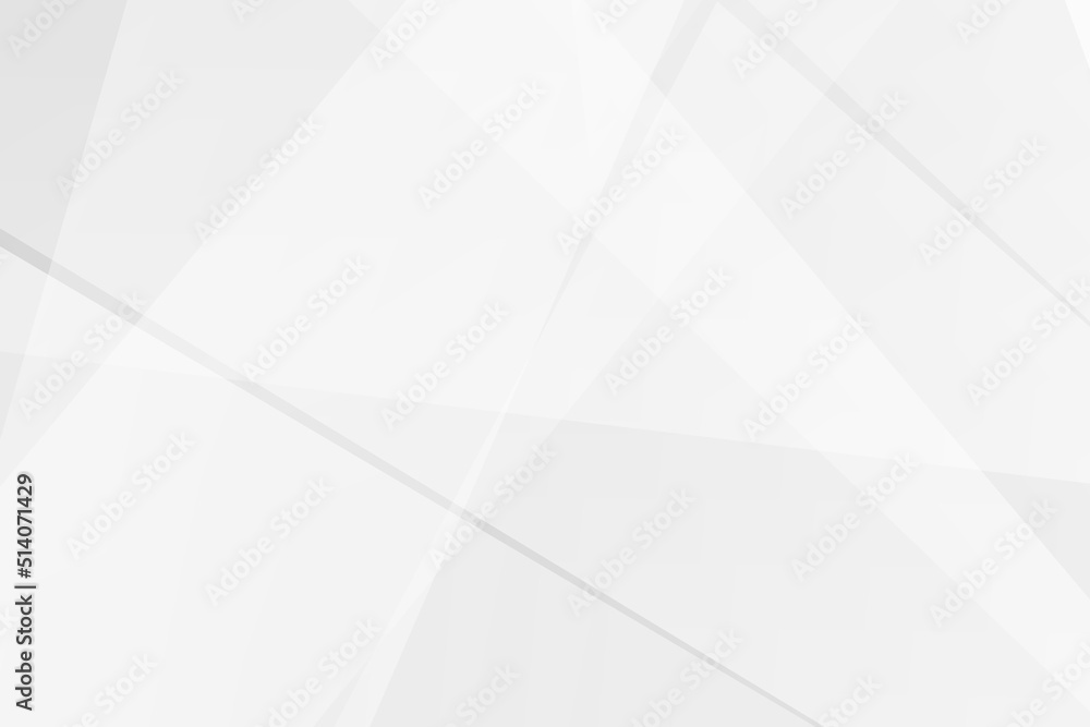 Fototapeta premium Abstract white and grey on light silver background modern design. Vector illustration EPS 10.