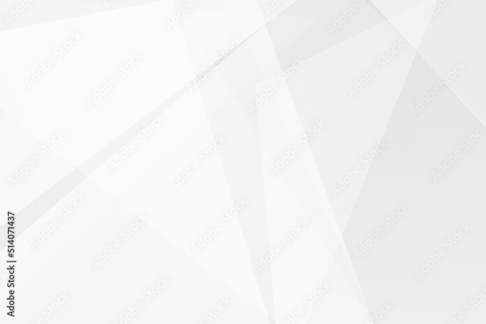 Fototapeta premium Abstract white and grey on light silver background modern design. Vector illustration EPS 10.