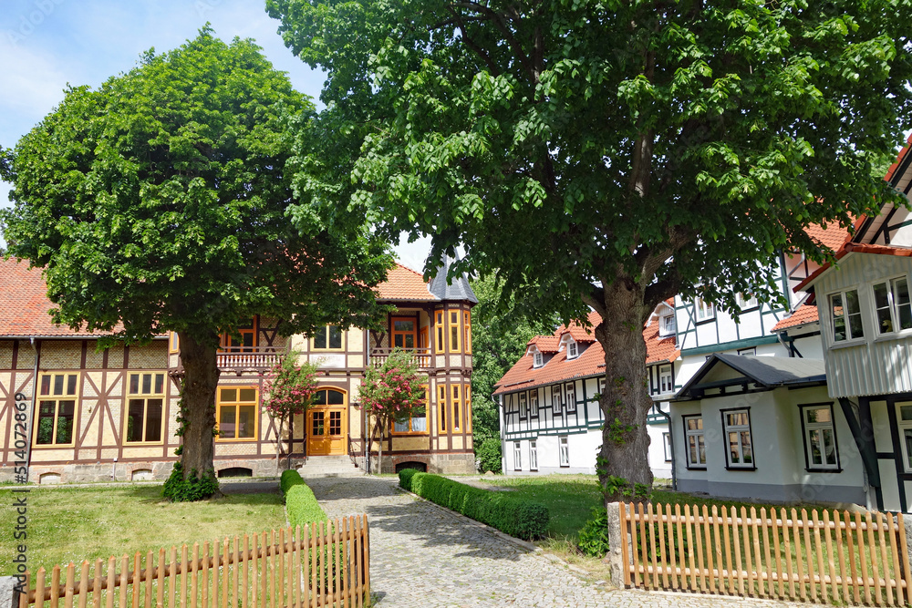 Ilsenburg Harz historische Häuser