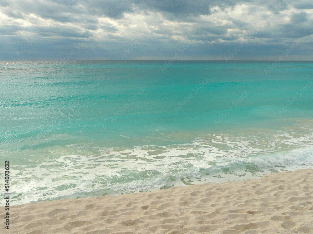 beautiful beaches of Cancún, Mexico, Molhe in Cancun beautiful beaches of Cancún, Mexico, Molhe in Cancun
