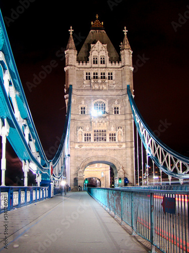 Obraz na płótnie Tower Bridge by river thames in London, england, UK w salonie