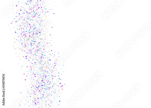 Bokeh Confetti. Kaleidoscope Background. Bright Art. Disco Color