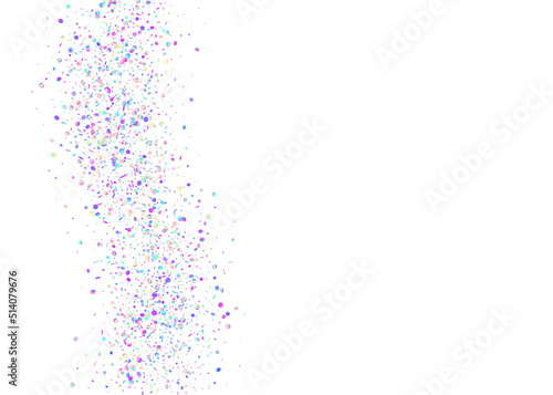 Bokeh Confetti. Kaleidoscope Background. Bright Art. Disco Color