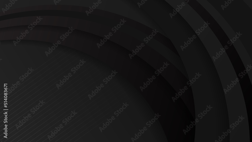 Abstract black background. Vector abstract graphic design banner pattern presentation background web template. Abstract black background. Vector abstract graphic design banner pattern presentation background web template.