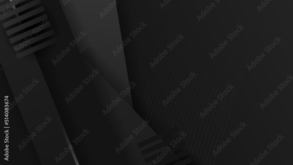 Abstract black background. Vector abstract graphic design banner pattern presentation background web template. Abstract black background. Vector abstract graphic design banner pattern presentation background web template.