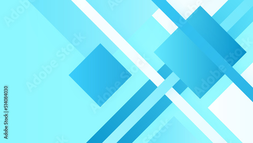 Abstract light blue background. Vector abstract graphic design banner pattern presentation background web template.