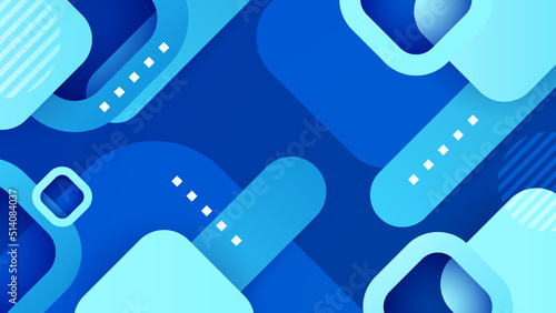 Abstract light blue background. Vector abstract graphic design banner pattern presentation background web template.