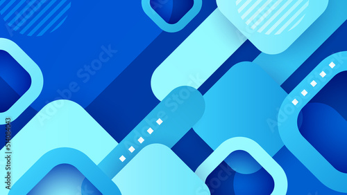 Abstract light blue background. Vector abstract graphic design banner pattern presentation background web template.