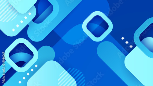 Abstract light blue background. Vector abstract graphic design banner pattern presentation background web template.