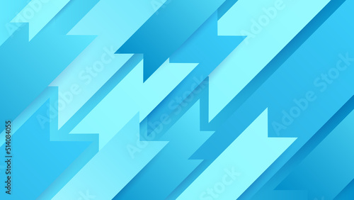 Abstract light blue background. Vector abstract graphic design banner pattern presentation background web template.