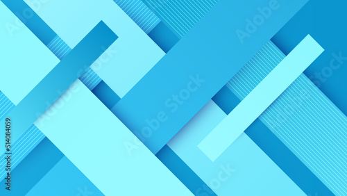 Abstract light blue background. Vector abstract graphic design banner pattern presentation background web template.