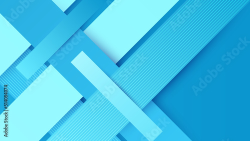 Abstract light blue background. Vector abstract graphic design banner pattern presentation background web template.