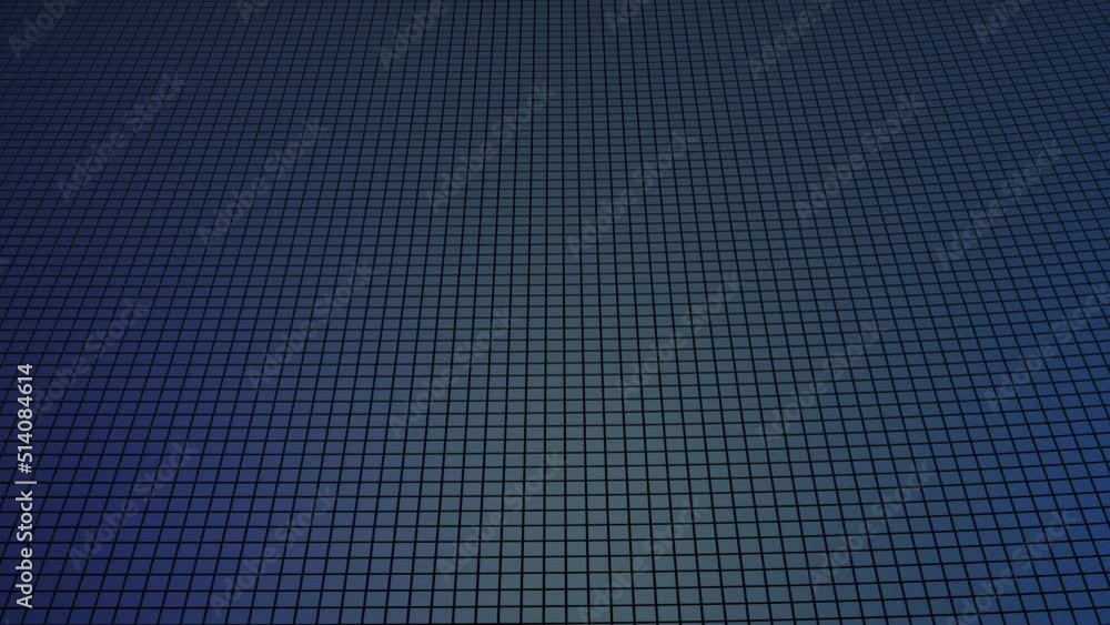 Motion grid on blue background Motion grid on blue background
