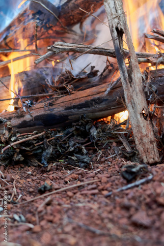 Wallpaper Mural Fumaça e fogo Torontodigital.ca