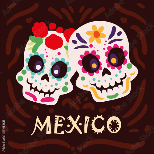 mexico sugar skulls