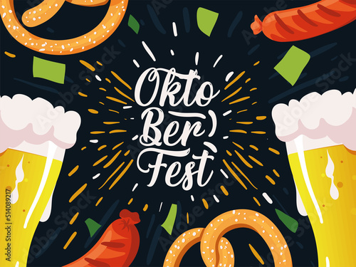 oktoberfest invitation flyer