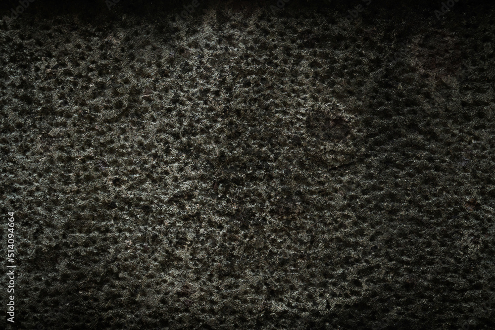 Fototapeta premium Grey textured concrete wall. distress texture. dark cement background.