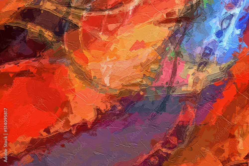 Obraz premium Abstract beautiful colorful texture rainbow