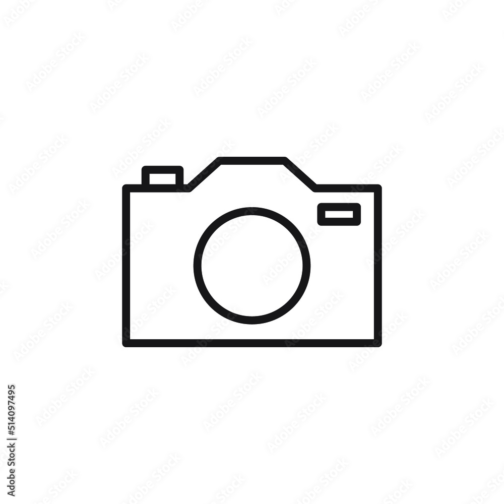 Camera icon vector for web, computer and mobile app Camera icon vector for web, computer and mobile app