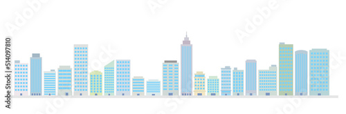 ビジネス街のイラスト