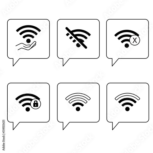 Wifi wireless icon