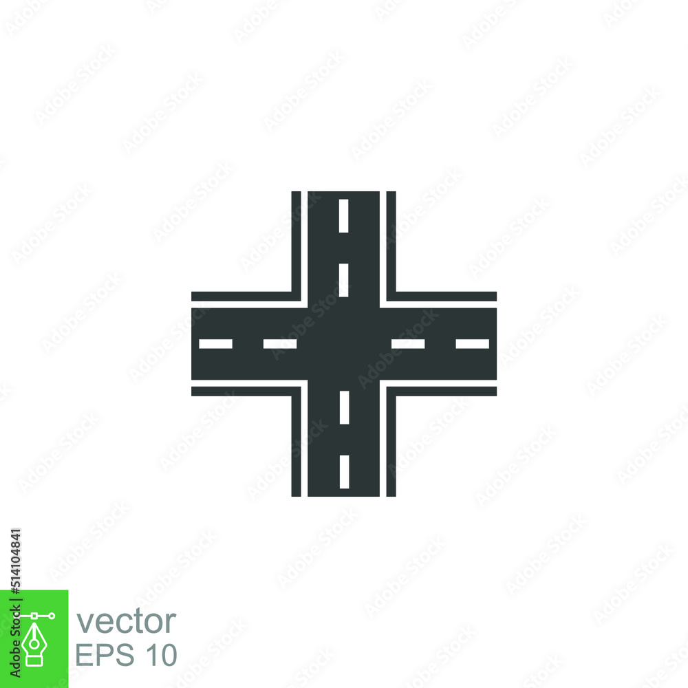 Interaction glyph icon. Simple solid style. Four, street, traffic, way concept. Sign and symbol for web site design, logo, app, UI. Vector illustration isolated on white background. EPS 10 Interaction glyph icon. Simple solid style. Four, street, traffic, way concept. Sign and symbol for web site design, logo, app, UI. Vector illustration isolated on white background. EPS 10