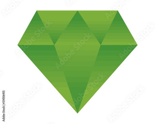 green diamond gem