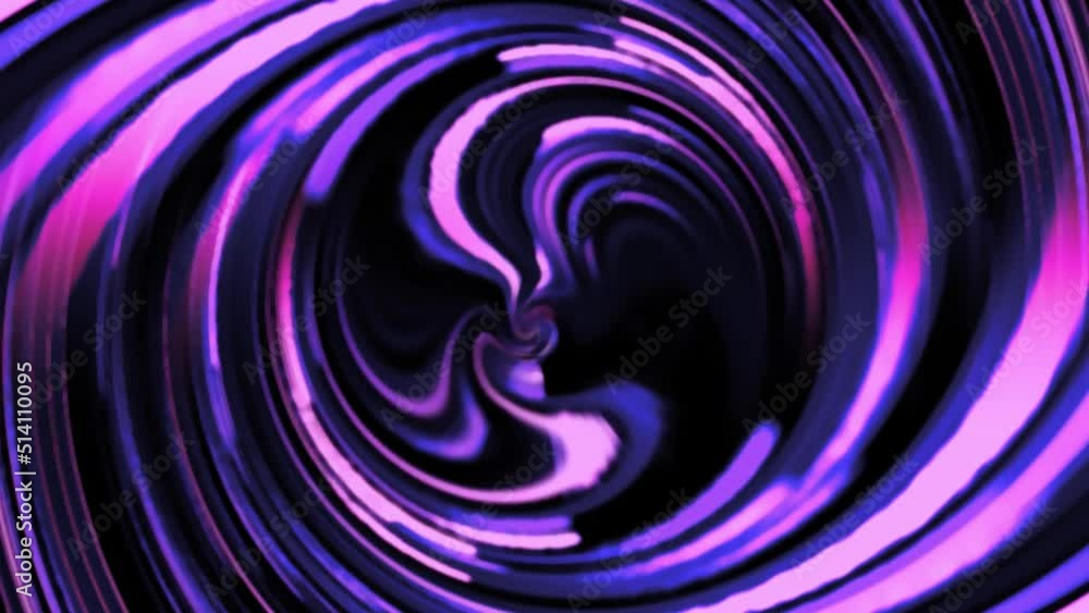Colorful rotating strips with black background Colorful rotating strips with black background