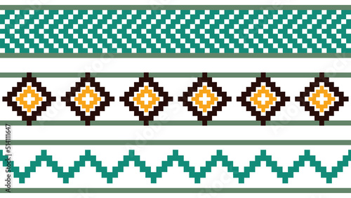 Traditional tribal or Modern native ikat pattern. Geometric ethnic background for pattern seamless design or wallpaper.